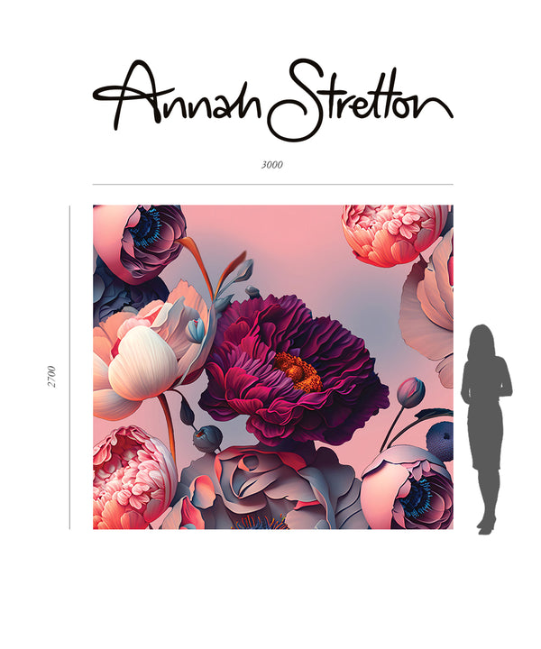 Annah Stretton - Dream Floral Pink