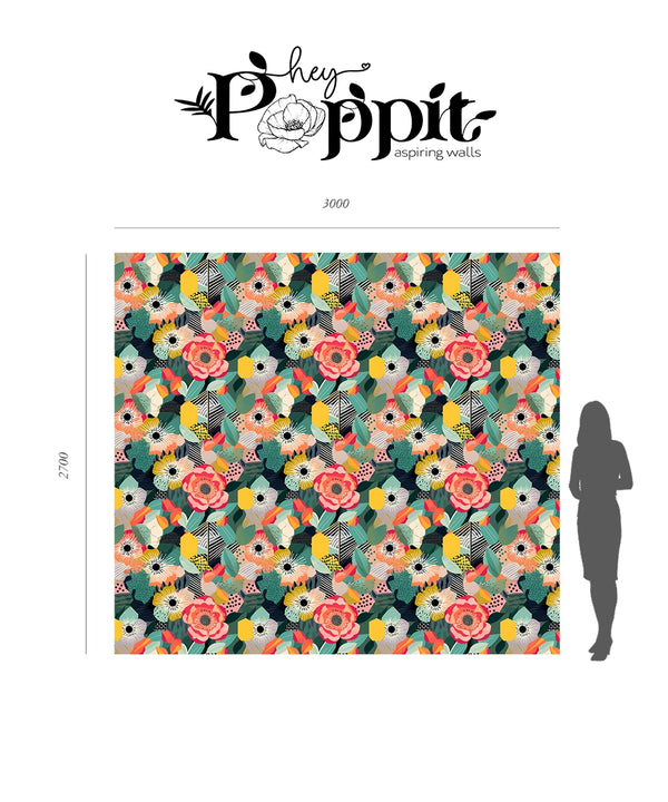 HEY POPPIT Wallpaper Pattern No - LUCY (64171, 64172, 64173)